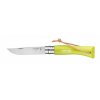 Nůž Opinel Trekking VRI N°07 s koženou šňůrkou barevný