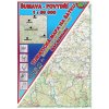 Mapa na šátku – Šumava Povydří