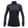 devold expedition zip neck damsky rolak black
