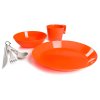 gsi cascadian 1 person table set orange