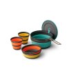 sea to summit frontier collapsible one pot cook set profile