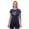 damske triko sensor merino active pt fox deep blue 2