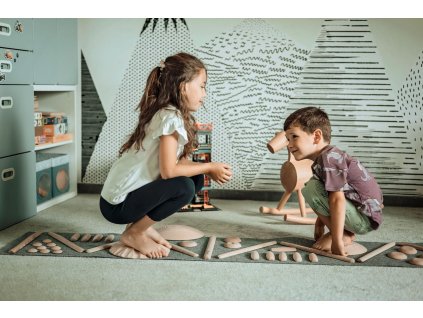 13842 2 barewood senzomotoricky koberec limitka jezko bezko