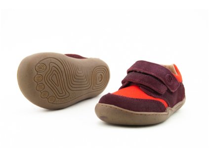 bLIFESTYLE TENISKY WIDE SKINK BIO STRAP CRANBERRY (Velikost 35)