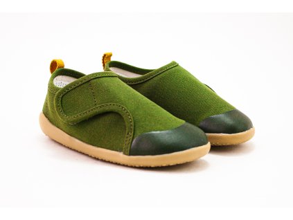 BOBUX PAPUČE INDIE - OLIVE (Veľkosť 26)