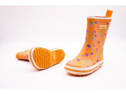 BUNDGAARD GUMÁKY CHARLY HIGH - JELLYFISH (Veľkosť 22, Vnútorná dĺžka  topánky v cm 15, Vnútorná šírka topánky v cm 6.3)