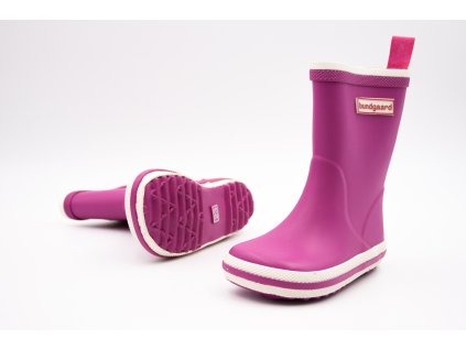 BUNDGAARD GUMÁKY CHARLY HIGH - PINK (Veľkosť 25, Vnútorná dĺžka  topánky v cm 16.9, Vnútorná šírka topánky v cm 6.8)
