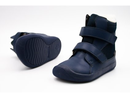 BUNDGAARD WALK WINTER MID TEX S VLNOU A MEMBRÁNOU - BLUE (Veľkosť 24, Vnútorná dĺžka  topánky v cm 14.8, Vnútorná šírka topánky v cm 6.3)