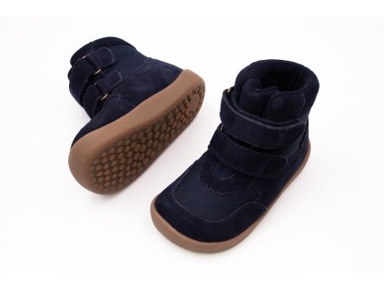 BUNDGAARD ZIMNÉ TOPÁNKY S VLNOU A MEMBRÁNOU BOBBIE - BLUE (Veľkosť 22, Vnútorná dĺžka  topánky v cm 14, Vnútorná šírka topánky v cm 6.3)