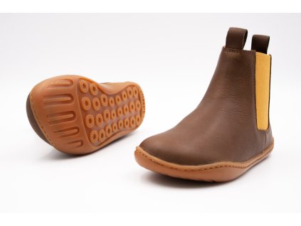 CAMPER PEU PAVITRA FARO ABEJA CHELSEA BOOTS - BROWN (Veľkosť 27, Vnútorná dĺžka  topánky v cm 17.2, Vnútorná šírka topánky v cm 7.1)