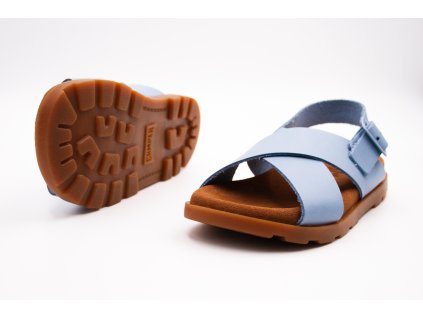 CAMPER SANDÁLE BRUTUS CAPFICO - BLUE (Veľkosť 38, Vnútorná dĺžka  topánky v cm 24.3, Vnútorná šírka topánky v cm 8.3)