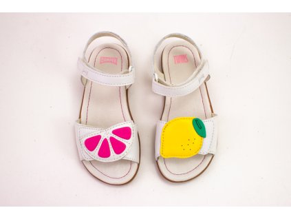 CAMPER SANDÁLKY SELLA HOUSTON NAPPON WHITE (Veľkosť 35)