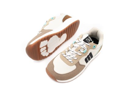 DÁMSKE BAREFOOT TENISKY MTNG. MUSTANG FREE APOLO - PLITY TAUPE (Veľkosť 36, Vnútorná dĺžka  topánky v cm 23.2, Vnútorná šírka topánky v cm 8.8)