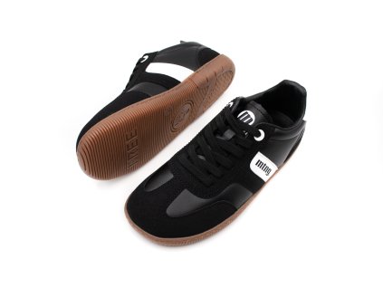 DÁMSKE BAREFOOT TENISKY MTNG. MUSTANG FREE ARIA - PLITY BLACK (Veľkosť 36, Vnútorná dĺžka  topánky v cm 23.2, Vnútorná šírka topánky v cm 8.8)