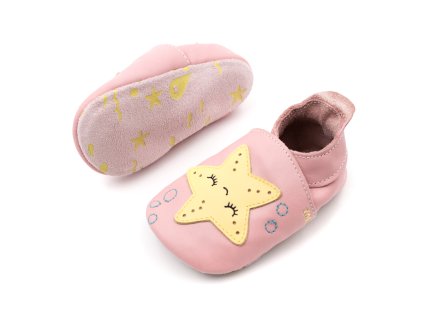 DETSKÉ BAREFOOT CAPAČKY BOBUX - STARFISH BLOSSOM (Veľkosť 19, Vnútorná dĺžka  topánky v cm 11.8, Vnútorná šírka topánky v cm 5.6)
