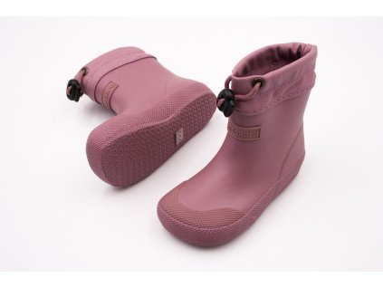 DETSKÉ BAREFOOT GUMÁKY BUNDGAARD COVER - NOSTALGIA ROSE (Veľkosť 18, Vnútorná dĺžka  topánky v cm 12.5, Vnútorná šírka topánky v cm 5.8)