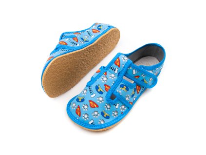 DETSKÉ BAREFOOT PAPUČE ANATOMIC FOOTWEAR - RESCUE B (Veľkosť 24, Vnútorná dĺžka  topánky v cm 15.2, Vnútorná šírka topánky v cm 6.4)