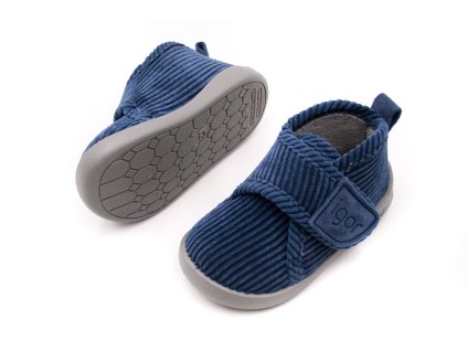 DETSKÉ BAREFOOT PAPUČE IGOR SHOES HOMIE - PANA MARINO (Veľkosť 20, Vnútorná dĺžka  topánky v cm 12.7, Vnútorná šírka topánky v cm 5.7)