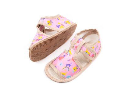 DETSKÉ BAREFOOT PAPUČE MILASH ROSS (UŽŠIE) - VÍLA (Veľkosť 20, Vnútorná dĺžka  topánky v cm 13.5, Vnútorná šírka topánky v cm 6)