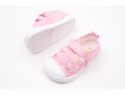 DETSKÉ BAREFOOT SANDÁLKY CRIO'S  LIMON - BABY PINK (Veľkosť 20, Vnútorná dĺžka  topánky v cm 12.5, Vnútorná šírka topánky v cm 6.1)