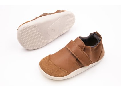 DETSKÉ BAREFOOT TOPÁNKY BOBUX XPLORER MARVEL - CARAMEL (Veľkosť 18, Vnútorná dĺžka  topánky v cm 11.7, Vnútorná šírka topánky v cm 5.4)