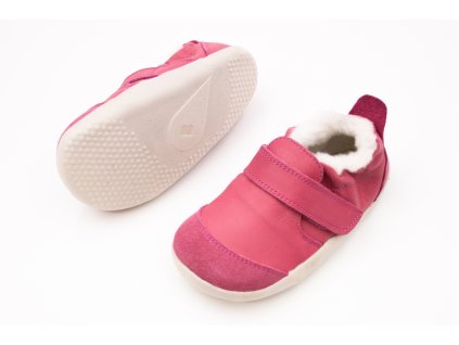 DETSKÉ BAREFOOT TOPÁNKY BOBUX XPLORER MARVEL ARCTIC - CERISE (Veľkosť 19, Vnútorná dĺžka  topánky v cm 12.1, Vnútorná šírka topánky v cm 5.6)