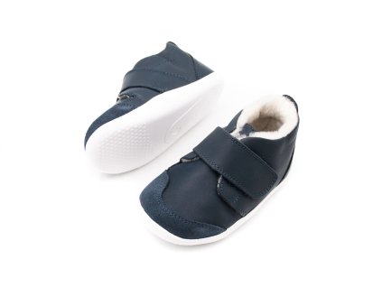 DETSKÉ BAREFOOT TOPÁNKY BOBUX XPLORER ROVER ARCTIC - NAVY (Veľkosť 18, Vnútorná dĺžka  topánky v cm 11.7, Vnútorná šírka topánky v cm 5.4)