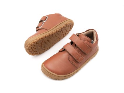 DETSKÉ BAREFOOT TOPÁNKY LURCHI NOAH  - TAN (Veľkosť 22, Vnútorná dĺžka  topánky v cm 14.4, Vnútorná šírka topánky v cm 5.8)
