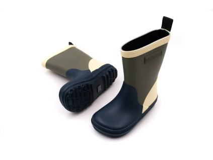DETSKÉ GUMÁKY BUNDGAARD CHARLY HIGH NEW - BLUE NAVY (Veľkosť 23, Vnútorná dĺžka  topánky v cm 15, Vnútorná šírka topánky v cm 6.4)