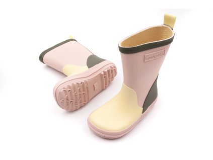 DETSKÉ GUMÁKY BUNDGAARD CHARLY HIGH NEW - LEMON (Veľkosť 23, Vnútorná dĺžka  topánky v cm 15, Vnútorná šírka topánky v cm 6.4)