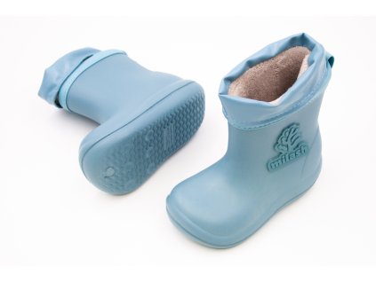 DETSKÉ GUMÁKY MILASH OBLAK - MODRÉ (Veľkosť 23, Vnútorná dĺžka  topánky v cm 15, Vnútorná šírka topánky v cm 6.6)