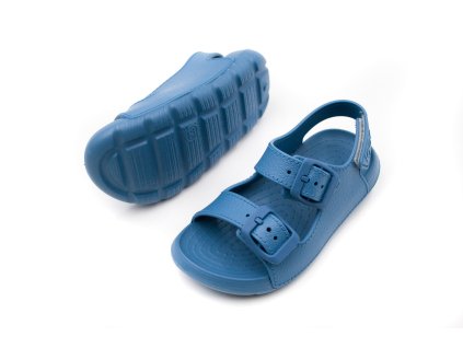 DETSKÉ GUMENÉ SANDÁLE IGOR SHOES MAUI - AZUL (Veľkosť 22, Vnútorná dĺžka  topánky v cm 14.2, Vnútorná šírka topánky v cm 6)