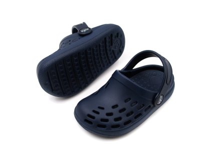 DETSKÉ GUMENÉ SANDÁLE IGOR SHOES SPORT - MARINO (Veľkosť 22, Vnútorná dĺžka  topánky v cm 13.5, Vnútorná šírka topánky v cm 6.2)