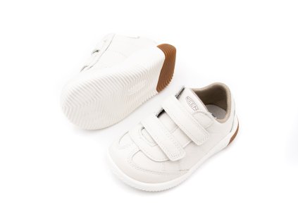 DETSKÉ KOŽENÉ TENISKY KEEN KNX T-TOE - STAR WHITE (Veľkosť 24, Vnútorná dĺžka  topánky v cm 15, Vnútorná šírka topánky v cm 6.8)