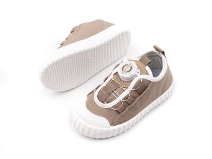 DETSKÉ TENISKY MIKK-LINE - CHOCOLATE CHIP (Veľkosť 26, Vnútorná dĺžka  topánky v cm 15.7, Vnútorná šírka topánky v cm 6.6)