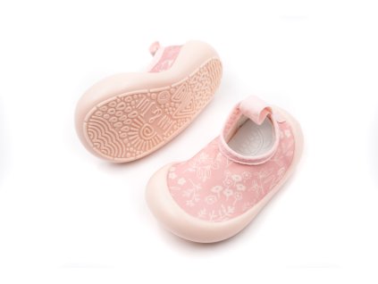 DETSKÉ TOPÁNKY DO VODY JAN&JUL - PINK PRAIRIE (Veľkosť 18, Vnútorná dĺžka  topánky v cm 11.2, Vnútorná šírka topánky v cm 5.7)