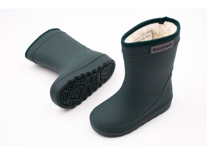 DETSKÉ ZATEPLENÉ GUMÁKY ENFANT THERMO BOOTS - GREEN GABLES (Veľkosť 22, Vnútorná dĺžka  topánky v cm 13.4, Vnútorná šírka topánky v cm 5.7)