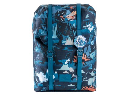 Retro Dino Front med boble lowres