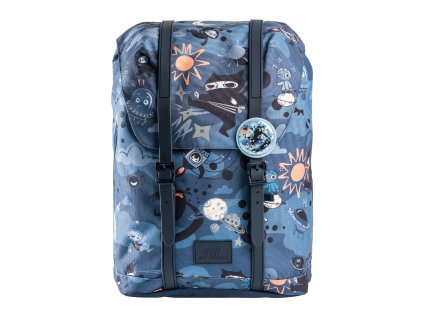 Retro Ninja Front med boble lowres