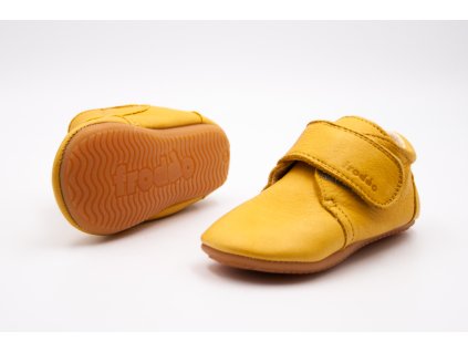 FRODDO PREWALKERS CLASSIC - DARK YELLOW (Veľkosť 19, Vnútorná dĺžka  topánky v cm 12, Vnútorná šírka topánky v cm 5.5)