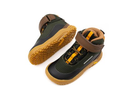 FUNKČNÉ BAREFOOT TOPÁNKY PRIMIGI BAREFLY VIBRAM - ROLL MILITA (Veľkosť 24, Vnútorná dĺžka  topánky v cm 15.6, Vnútorná šírka topánky v cm 6)