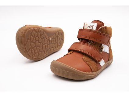 KOEL BERNARDO ETHAN TEX WOOL S MEMBRÁNOU - COGNAC (Veľkosť 21, Vnútorná dĺžka  topánky v cm 13.6, Vnútorná šírka topánky v cm 6.0)