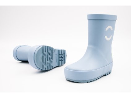 MIKK-LINE GUMÁKY - FADED DENIM (Veľkosť 20, Vnútorná dĺžka  topánky v cm 13.8, Vnútorná šírka topánky v cm 6)