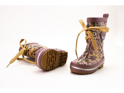 MIKK-LINE GUMÁKY SO ŠNÚRKOU TWILIGHT MAUVE (Veľkosť 35)