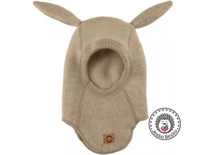MIKK-LINE MERINO KUKLA BUNNY - MELANGE DENVER (Veľkosť 62/68)