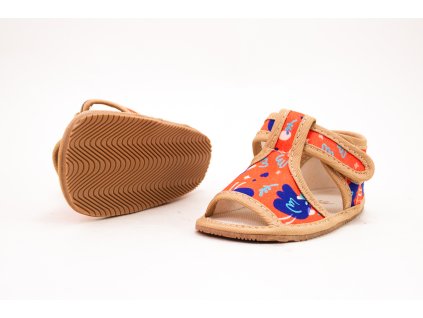 MILASH BAREpučky NA UŽŠIE NÔŽKY HOLUBICE ČERVENÉ (Veľkosť 36)