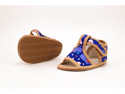 MILASH BAREpučky NA UŽŠIE NÔŽKY HOLUBICE MODRÉ (Veľkosť 33)