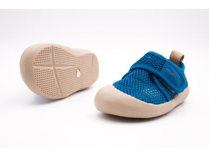 MILASH VZDUŠNÉ TENISKY FUN SHOES - PETROLEJ (Veľkosť 20, Vnútorná dĺžka  topánky v cm 13.1, Vnútorná šírka topánky v cm 5.9)