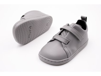 MURIS BAREFOOT TOPÁNKY TERRE - COOL GRAY (Veľkosť 20, Vnútorná dĺžka  topánky v cm 12.5, Vnútorná šírka topánky v cm 6)