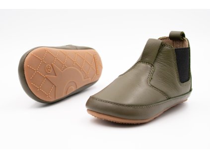 OLD SOLES PREWALKERS CAPAČKY BAMBINI LOCAL - MILITARE BLACK (Veľkosť 19, Vnútorná dĺžka  topánky v cm 11.9, Vnútorná šírka topánky v cm 6.5)